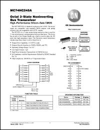 Click here to download MC74HC245AFL2 Datasheet