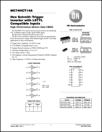 Click here to download MC74HCT14ADR2 Datasheet
