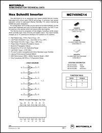 Click here to download MC74VHC14 Datasheet