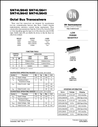 Click here to download SN74LS640DW Datasheet