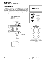 Click here to download MC10153P Datasheet