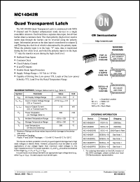 Click here to download MC14042BFEL Datasheet