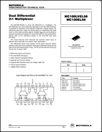 Click here to download MC100LVEL56DWR2 Datasheet