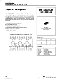 Click here to download MC100LVEL59DWR2 Datasheet