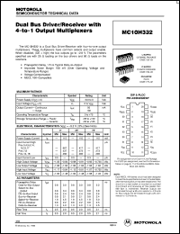 Click here to download MC10H332P Datasheet