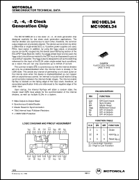 Click here to download MC100EL34DR2 Datasheet