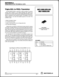 Click here to download MC100LVEL90DWR2 Datasheet