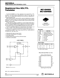 Click here to download MC100H605FN Datasheet