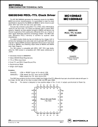 Click here to download MC100H642FN Datasheet
