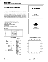 Click here to download MC10H645FN Datasheet