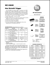 Click here to download MC14584BDR2 Datasheet