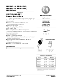 Click here to download MUR1540 Datasheet