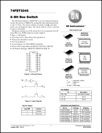 Click here to download 74FST3245DW Datasheet