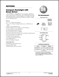 Click here to download NCP5006SNT1 Datasheet