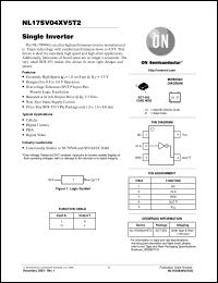 Click here to download NL17SV04XV5T2 Datasheet