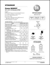 Click here to download NTD60N02-1 Datasheet