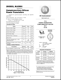 Click here to download 2N3055G Datasheet