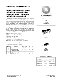 Click here to download 74LS374 Datasheet