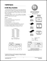 Click here to download 74FST3244DW Datasheet