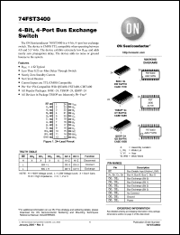 Click here to download 74FST3400QSR Datasheet