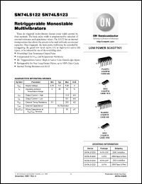 Click here to download SN74LS122D Datasheet