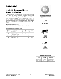 Click here to download 74LS145 Datasheet