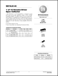 Click here to download SN74LS145 Datasheet