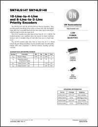 Click here to download SN74LS147 Datasheet