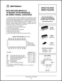 Click here to download SN54LS169J Datasheet