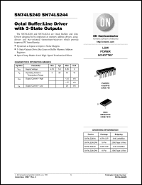 Click here to download 74LS240 Datasheet