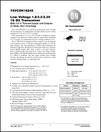Click here to download 74VCXH16245DT Datasheet