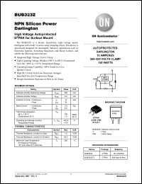 Click here to download BUB323Z Datasheet