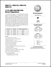 Click here to download CS5172ED8 Datasheet