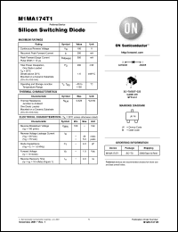 Click here to download M1MA174T1D Datasheet