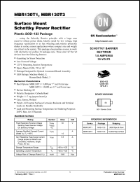 Click here to download MBR130T1 Datasheet
