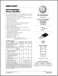 Click here to download MBR7030 Datasheet
