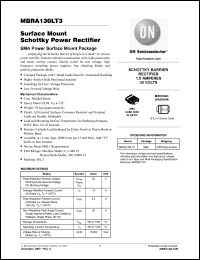 Click here to download MBRA130LT3 Datasheet