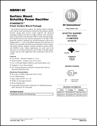 Click here to download MBRM140 Datasheet