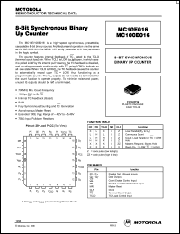 Click here to download MC10E016 Datasheet