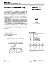 Click here to download MC100EL15 Datasheet