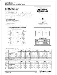 Click here to download MC100EL58 Datasheet