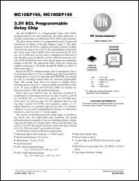 Click here to download MC100EP195 Datasheet
