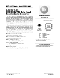 Click here to download MC100EP446 Datasheet