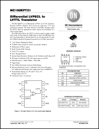 Click here to download MC100EPT21 Datasheet