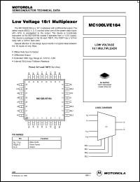 Click here to download MC100LVE164 Datasheet