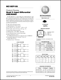 Click here to download MC10EP105 Datasheet