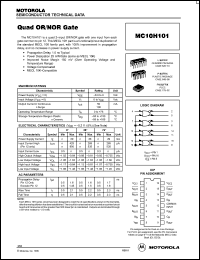 Click here to download MC10H101 Datasheet