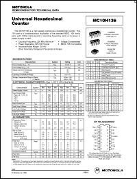 Click here to download MC10H136 Datasheet