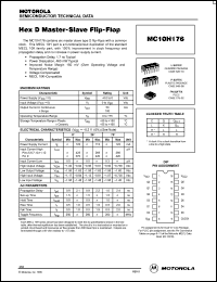 Click here to download MC10H176 Datasheet