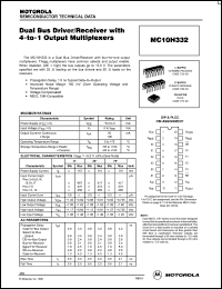 Click here to download MC10H332 Datasheet